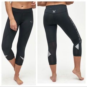 Karitraa LOUISE 3/4 Cropped Workout LEGGINGS XS